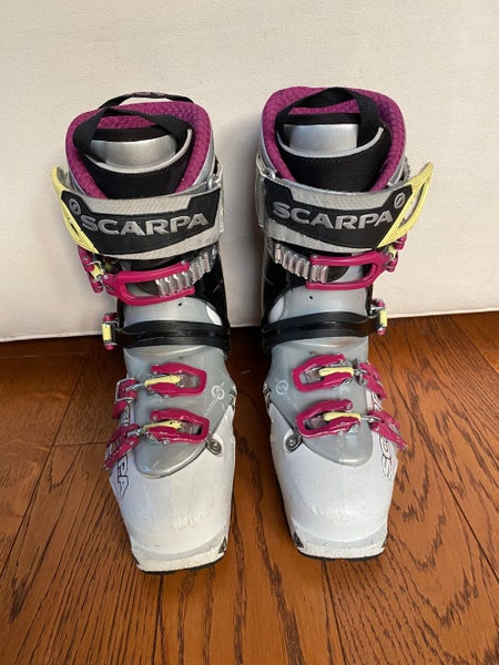Women's Scarpa Gea RS Alpine Touring Ski Boots 2014, sz 25.5