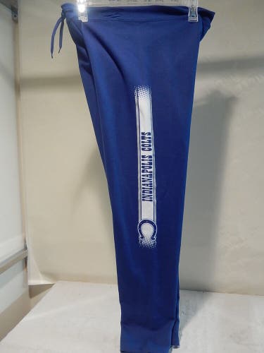 9806 Womens NFL Apparel INDIANAPOLIS COLTS Football Jersey Sweatpants BLUE New