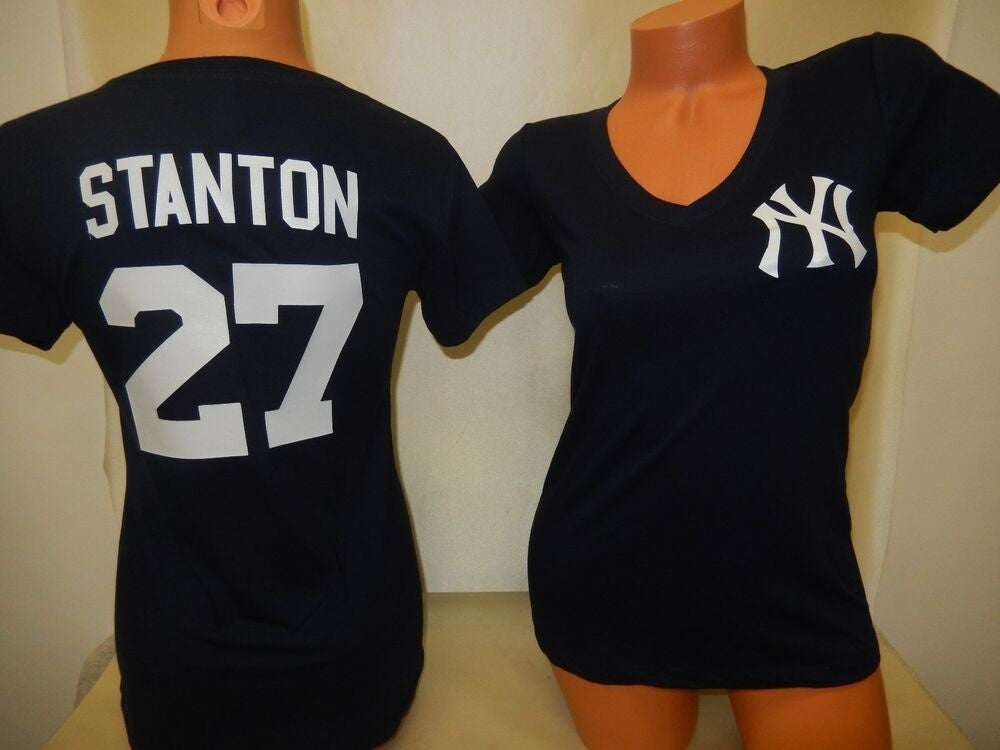 20331-2 Womens LOS ANGELES DODGERS V-Neck Baseball Jersey Shirt BLACK All  Sizes