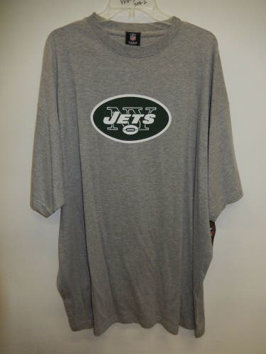 8919 Mens NFL Apparel NEW YORK JETS "PLUS SIZE" Football Jersey Shirt GRAY New