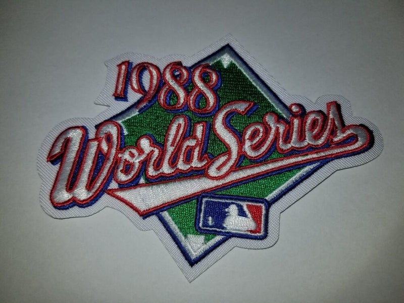 1988 MLB World Series Logo Jersey Patch Los Angeles Dodgers vs. Oakland  Athletics