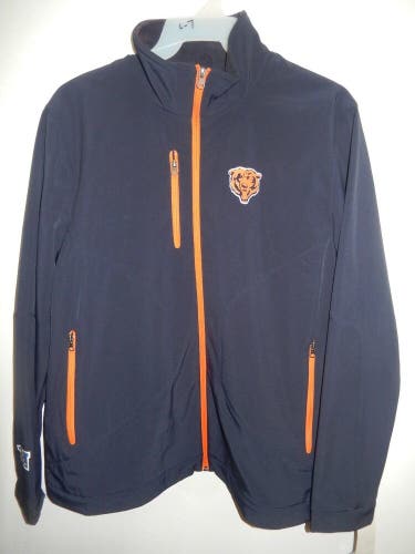 8913-8 G-III By Carl Banks CHICAGO BEARS Full Zip Jersey JACKET $119 LARGE New