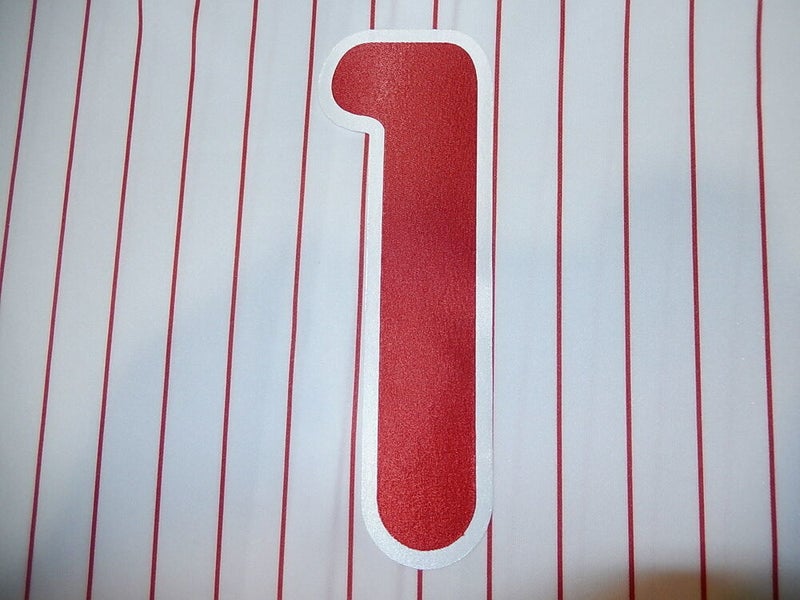 PHILADELPHIA PHILLIES 8 Inch Number KIT Authentic WHITE JERSEY Choose Any  Number