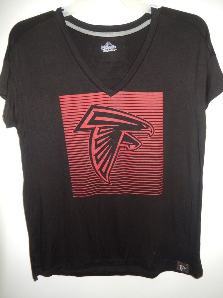 20111 Womens ATLANTA FALCONS V-Neck Draft Me Laces Football JERSEY New  RED