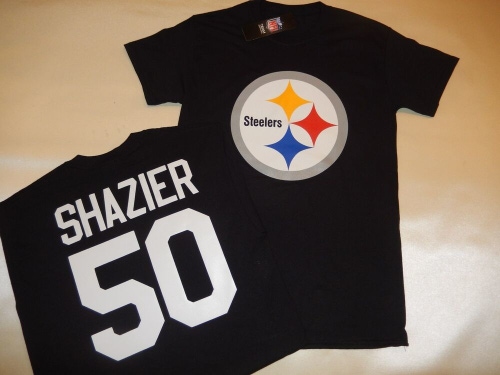0925 MENS Pittsburgh Steelers RYAN SHAZIER "Eligible Receiver" Jersey Shirt NEW