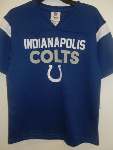 8619-4 NFL Team Apparel YOUTH Kids Boys INDIANAPOLIS COLTS JERSEY New BLUE