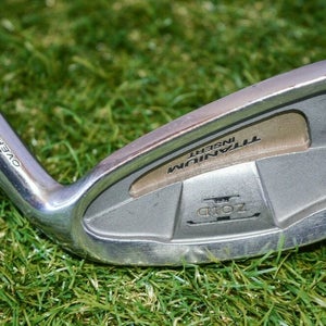 Mizuno 	T-Zoid Ti	7 Iron 	Right Handed 	37.5"	Graphite	Stiff	New Grip