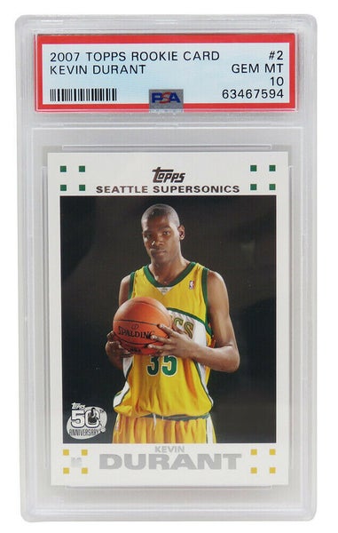 Kevin Durant Finest RC PSA 10 デュラント NBA ccmohmand.edu.pk