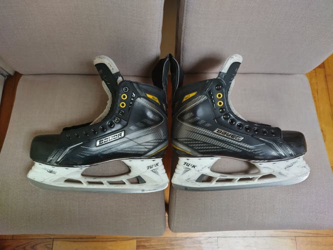 Hockey Skates Senior Used Bauer Supreme 160 Extra Wide Width Size 11