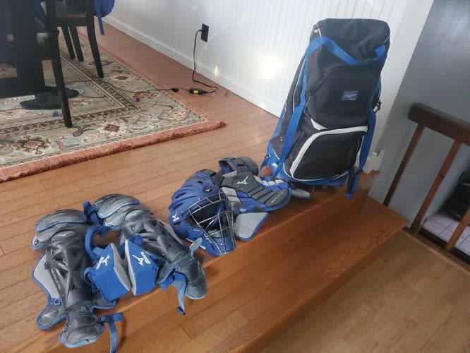 Catcher's Set Used Mizuno Samurai