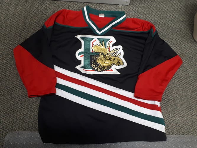 VINTAGE Halifax Mooseheads Alternate 1997 Men's Large Jersey