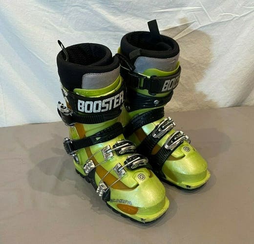 Scarpa Spirit 4 Alpine Ski Touring Boots w/Booster Ankles Straps MDP 25 US 7