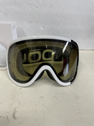 New POC RETINA BIG Comp Ski/Snowboard Goggle - Hydrogen White Frame/Zeiss 2 Lens - In Box