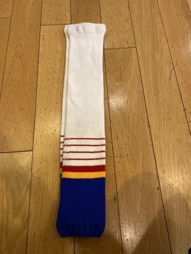 White Senior Large  Socks