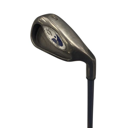 Used Callaway Tungsten Injected 5 Iron Regular Flex Graphite Shaft Individual Irons