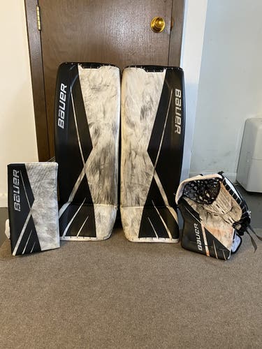 Bauer Supreme UltraSonic Goal Pads Full Set