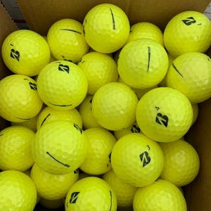 4 Dozen (48) Bridgestone e6 Yellow 2019-2021 Model Years AAAAA Mint Golf Balls