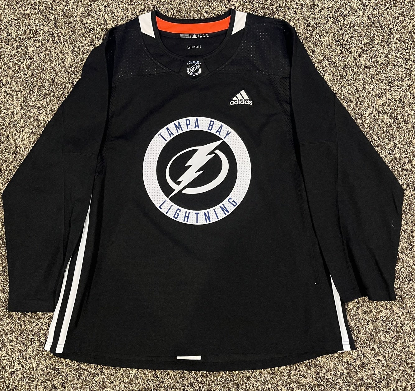 Tampa Bay Lightning Adidas Practice Jersey