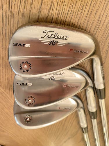 Titleist SM6 Wedges - Right Handed - Wedge Flex - 52, 56, 60
