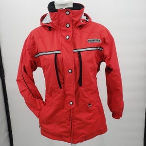 OBERMEYER Red Classic Ladies Insulated Winter Ski Snowboard Snow Jacket Size 8