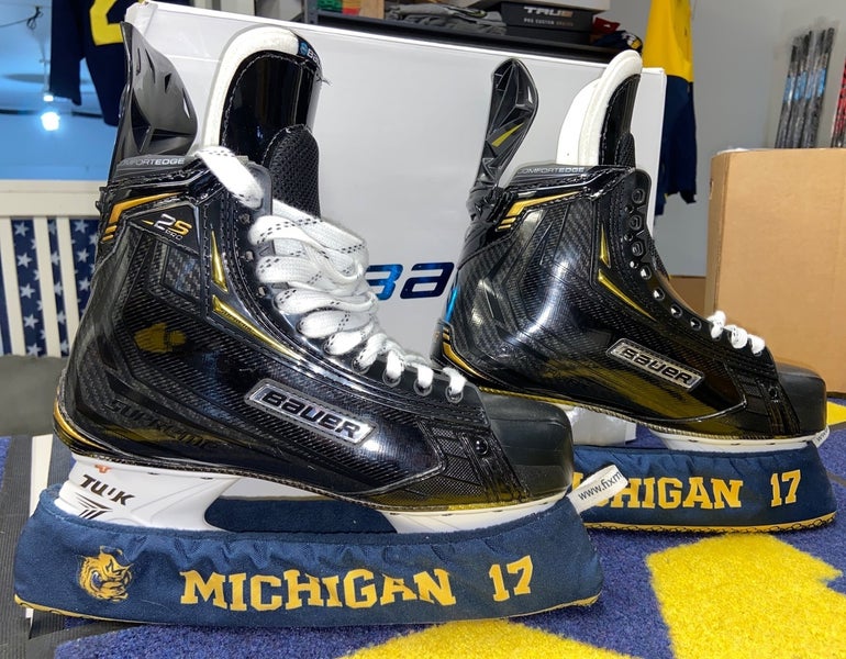 Bauer Supreme 2S Pro Skates U Of M Pro Stock Size 10D