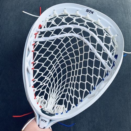 Two-Faced STX Eclipse 2 w/ 10D The Mesh Dynasty - Goalie Head Eclipse II America