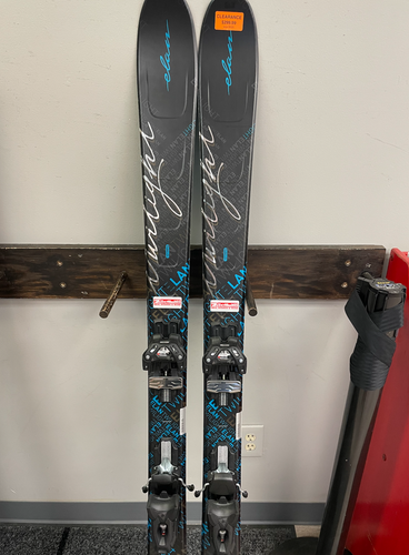 New Elan All Mountain Twilight 90 Skis With Bindings Max Din 11