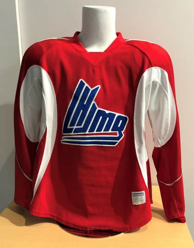 Red LHJMQ CCM Practice Jersey Pro Stock | Multiple Size Available