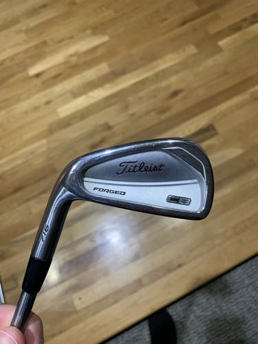 Men's Left Hand Stiff Flex Steel Shaft CB 716 Iron Set