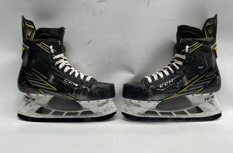 CCM AS1 Custom Pro Stock Ice Hockey Skates 6 1/2 D AHO USED (8390)