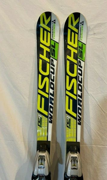 Fischer RC4 Worldcup SL 151cm Slalom Racing Skis w/Marker Logic 1