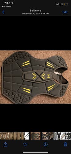 Large Under Armour VFT Chest Protector