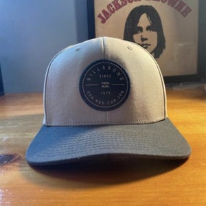 Gray Adult One Size Fits All Billabong Hat