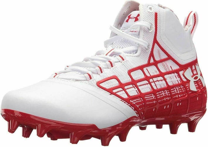 New Under Armour Banshee Mid MC Lacrosse Cleats - Size 11.5