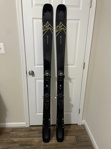 New Salomon QST 99 Skis, 181 w/Salomon Warden MNC 13 Bindings