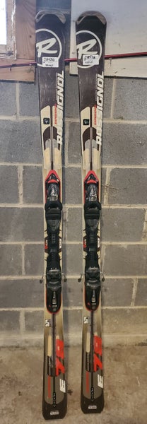 Used Men's 2012 Rossignol All Mountain Experience 78 Skis With Bindings 174 cm