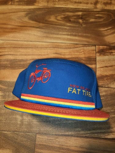 New Belgium Fat Tire Beer Promo Embroidered Hat Cap Snapback