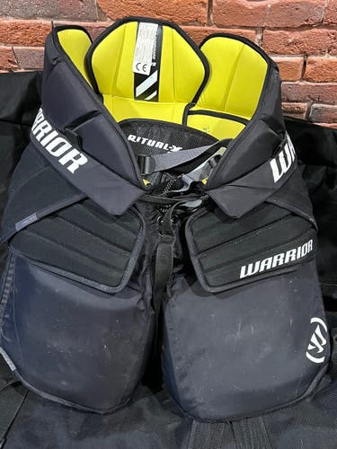 Senior Used Medium Warrior Ritual X Hockey Goalie Pants