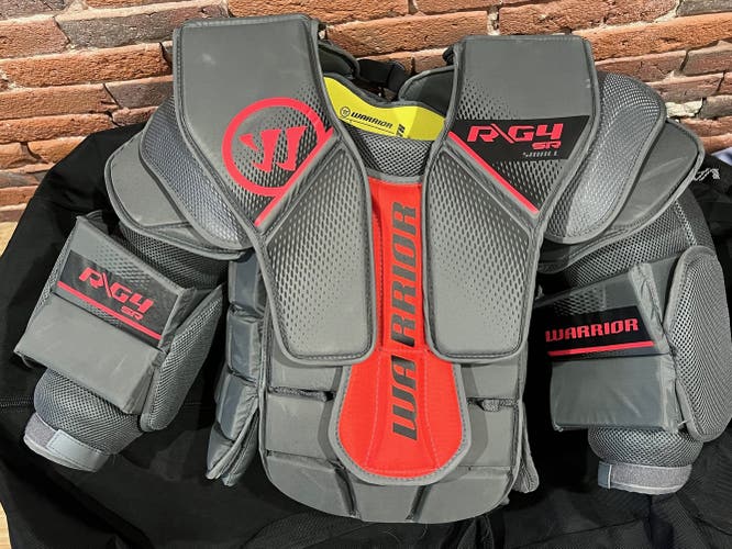 Used Small Warrior Ritual G4 Goalie Chest Protector
