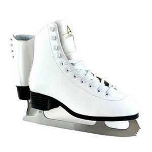 American Tricot Lined Figure Skates Girls/Womens Figure Pond Skates Many Sizes