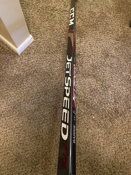 Tyson Barrie Pro Stock JetSpeed FT2 Hockey Stick Senior Right Handed Toe Pattern