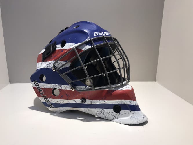 Used Bauer NME 5 Goalie Mask