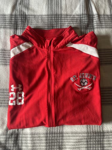 St. John’s Red Used XL Under Armour Jacket