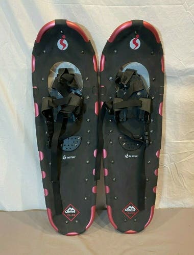 inSTEP Optima 10" x 32" Red Aluminum Framed Snowshoes EXCELLENT Fast Shipping