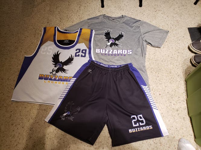 Florida Buzzards Lacrosse Uniform XL #29