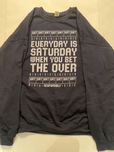 XL Bet The Over Sweatshirt Bin 3