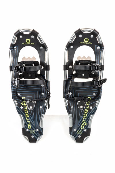 New Outbound Snowshoe Kit Lightweight Aluminum Frame Poles