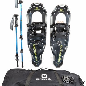 New Outbound Snowshoe Kit - Lightweight Aluminum Frame & Poles - 30 Inch (6939224123384)
