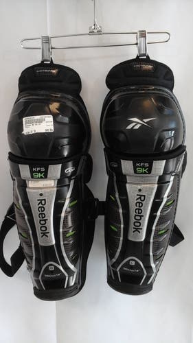 Used Reebok 9k 14" Hockey Shin Guards