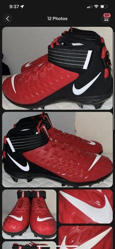 Official Nike Force Football Cleats Mens Size 17 Shoe Brand New Athletic Sports.